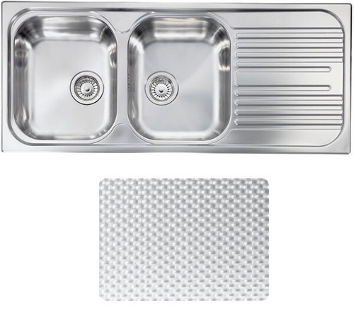 Lavello inox antigraffi - cm,