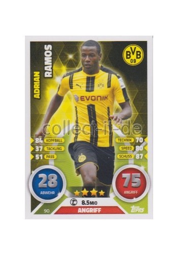 Match attax 2017 90 - match,