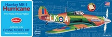 Guillow's Hawker Mk 1 Hurricane Balsa Wood Flying Model Kit, WWII GUI-506