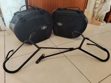 Coppia Borse Laterali Bags And Bike Semirigide Più Telai Per Ducati Hhypermotard