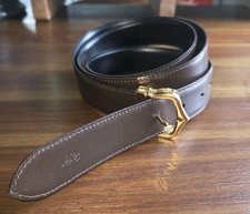 Cintura Cartier pelle marrone