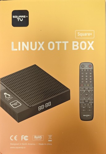 Square linux tv set - os, set-top