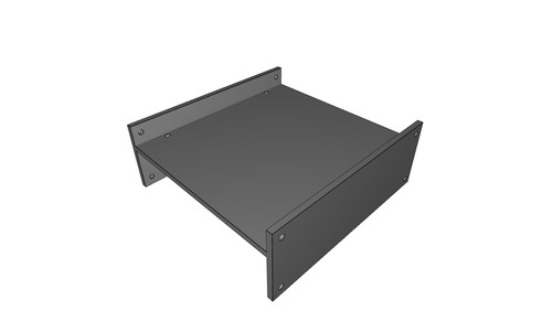 Staffa montaggio doppia hdd - staffa,