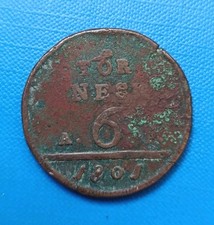 6 Tornesi 1801 AP Non Comune- Ferdinando IV Di Borbone- Regno Di Napoli