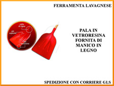 Pala da neve in vetroresina