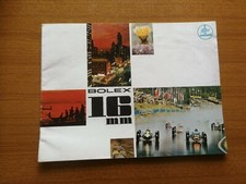 BOLEX 16 mm CINEPRESA PROIETTORE ACCESSORI DEPLIANT VINTAGE VOLANTINO EPOCA