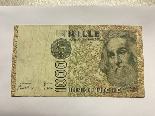 1982 italy 1000 lire fine - 1982,