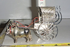 Vtg Miniature Metal BULLOCK
