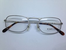 ROMEO GIGLI occhiali da vista vintage originali argento RG54 unisex glasses