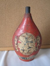 Scatola in latta antica polvere da sparo caccia fiasca vintage The Royal FFF