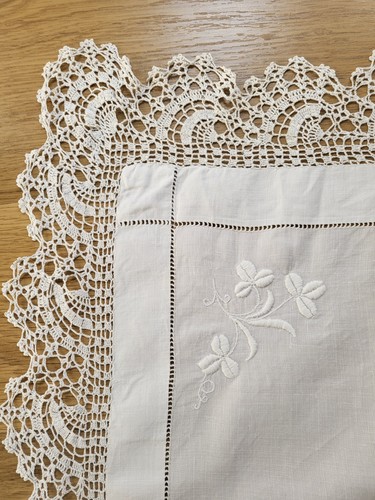 Hand made edwardian - edwardian, linen
