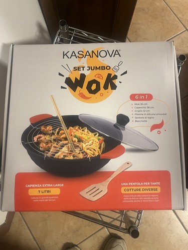 Set pentola wok - wok, in