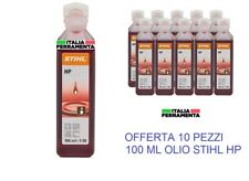 OLIO MISCELA 2T STIHL  HP 10 PEZZI  100 ML  PER MOTOSEGA DECESPUGLIATORE 