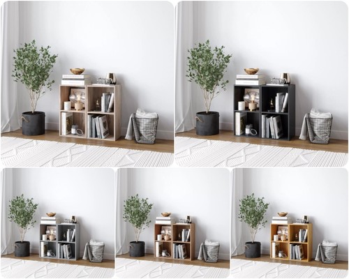 Tier cube bookcase - cube,