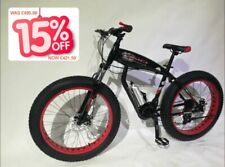 "Bicicletta in alluminio Big Fat 27 velocità shimano 19"" telaio nuovo design oltre 26"" x 4,0""