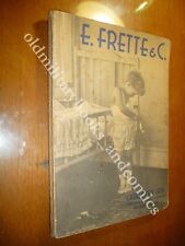 CATALOGO FRETTE TESSUTI VESTITI FAZZOLETTI BIANCHERIA VESTAGLIE 1934