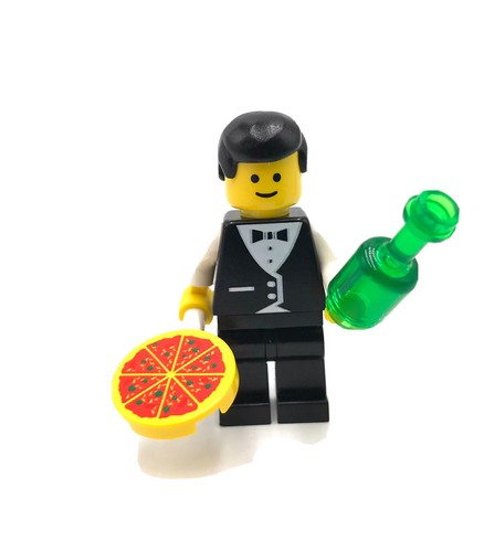 Lego minifigure cameriere 9322 - lego,