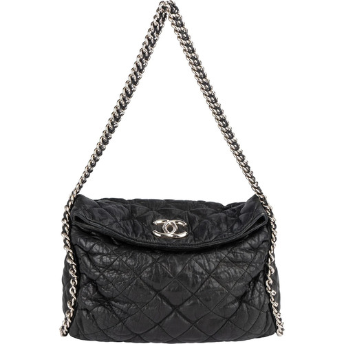 Chanel quilted calfskin bubble - chanel,
