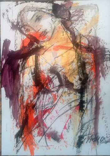 Quadro donna carta 70 - quadro, 50