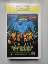 VHS originale – Tartarughe Ninja alla riscossa (1990) – Edizione italiana Viviv