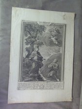 GRAVURE ancienne: MATER MISERICORDIAE. Par Faldoni.