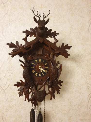 Antico orologio cucù - antico, a