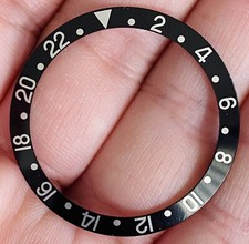 Inserto nero Rolex per Gmt
