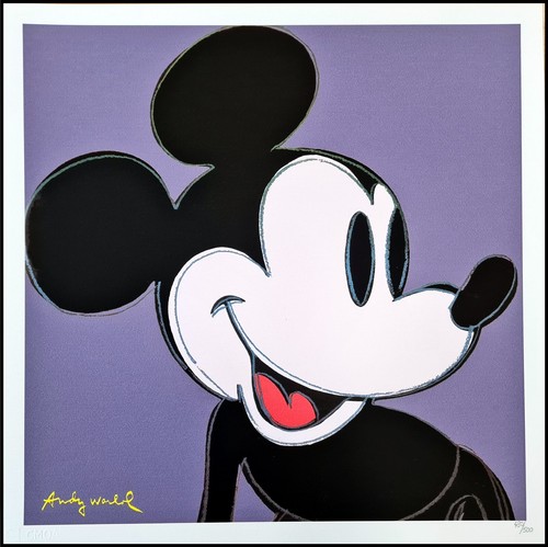 Andy warhol topolino - warhol, *