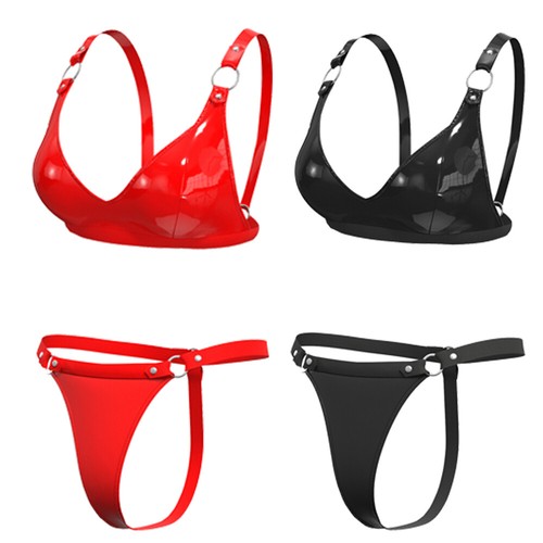 Set lingerie donna pvc - donna,