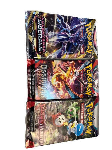 Lotto bustine carte pokemon - bustine,