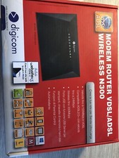 Digicom Modem Router Vdsl/Adsl Wireless N300