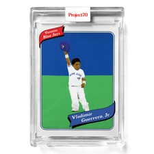Carta Progetto Topps 70 475 - 1980 Vladimir Guerrero Jr. di Oldmanalan
