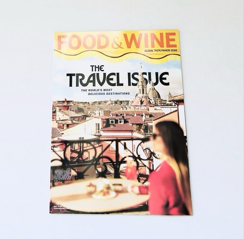 Food wine magazine may - wine,