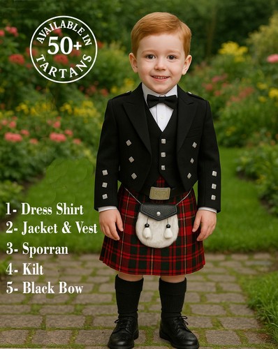 Scozzese bambino kilt giacca - bambino,