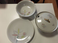 SET TAVOLA VINTAGE BAVARIA WINTERLING 3 PEZZI ZUPPIERA-INSALATIERA-PIATTO GRANDE