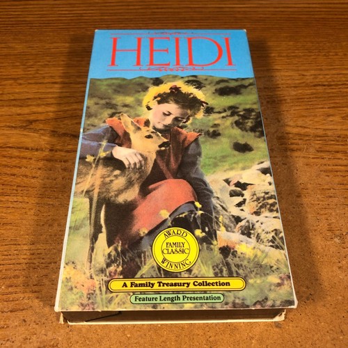 Heidi vhs movie vcr - vhs, tape