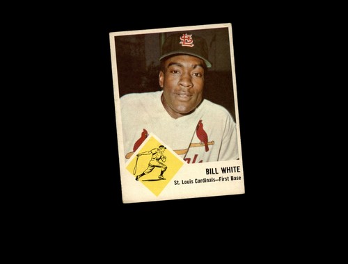 1963 fleer bill white ex - bill,