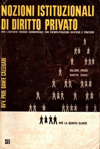 Libro nozioni istituzionali - nozioni, di
