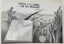 CARTOLINA PUBBLICITARIA RADIO OFFICINE SAVIGLIANO COLONIALE ASCARI FERROVIE 