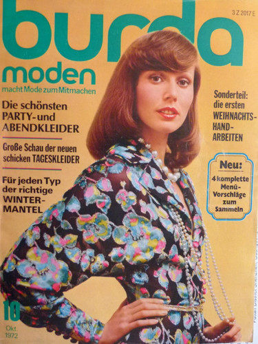 Vecchio quaderno moda burda - vecchio,