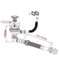 Cestello scarico lavello