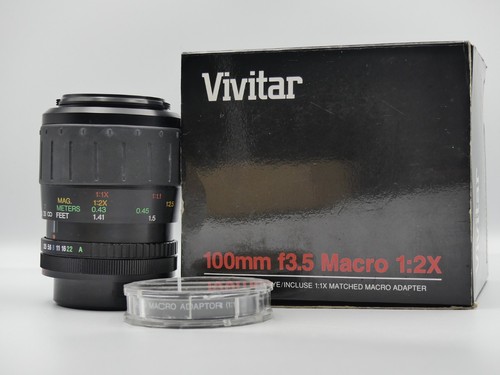 Canon fit vivitar 100mm - canon, fd