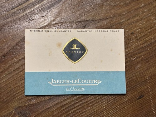 Jaeger coultre service nos - jaeger,