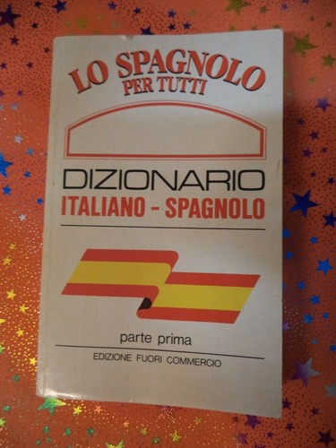Book libro spagnolo - spagnolo, per