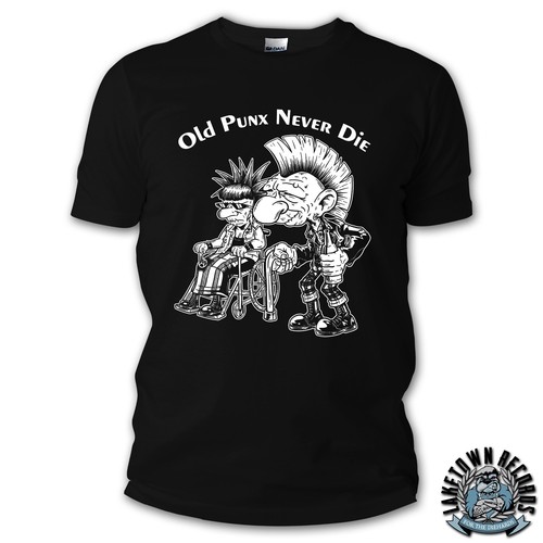 Old punks never die - die, s-3xl