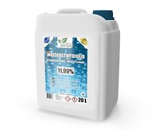 20L Perossido di Idrogeno H₂O₂ - 11,9% | 20 Litri | 12% Testato in Laboratorio