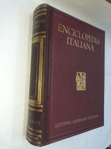 Enciclopedia italiana treccani - enciclopedia,