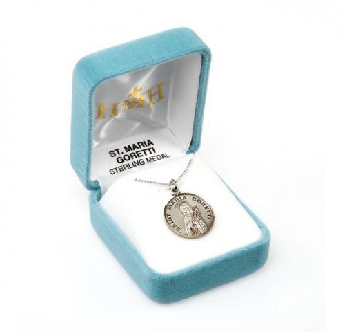 Medaglia tonda argento - tonda, 0,9"