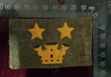 TOPPA PATCH ESERCITO ITALIANO GRADO TENENTE COLONNELLO RARITÀ