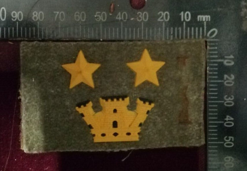 Toppa patch esercito - toppa, italiano